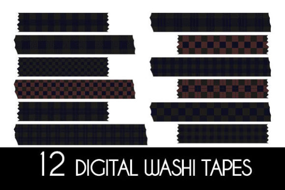 12 Dark Plaid Washi Tapes That Bring Depth, Texture, and Quiet Confidence to Every Project