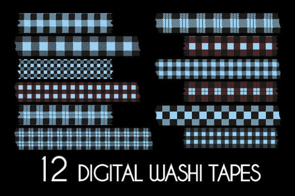 Blue Plaid Washi Tapes Patterns: Versatile, Stylish, and Surprisingly Practical
