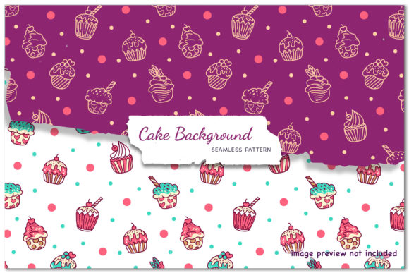 Cake Background Seamless Patterns: A Creative Resource for Designers and DIY Enthusiasts