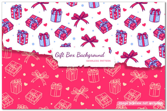 Gift Box Background - Seamless Patterns