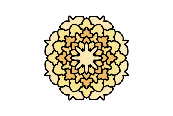 Mandala Patterns Beautiful Floral