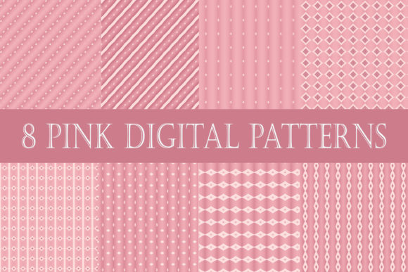 Pink Digital Patterns: Creative, High-Quality Design Resources for Crafters and DIY Enthusiasts