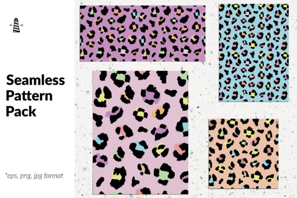 Seamless Leopard Skin Patterns